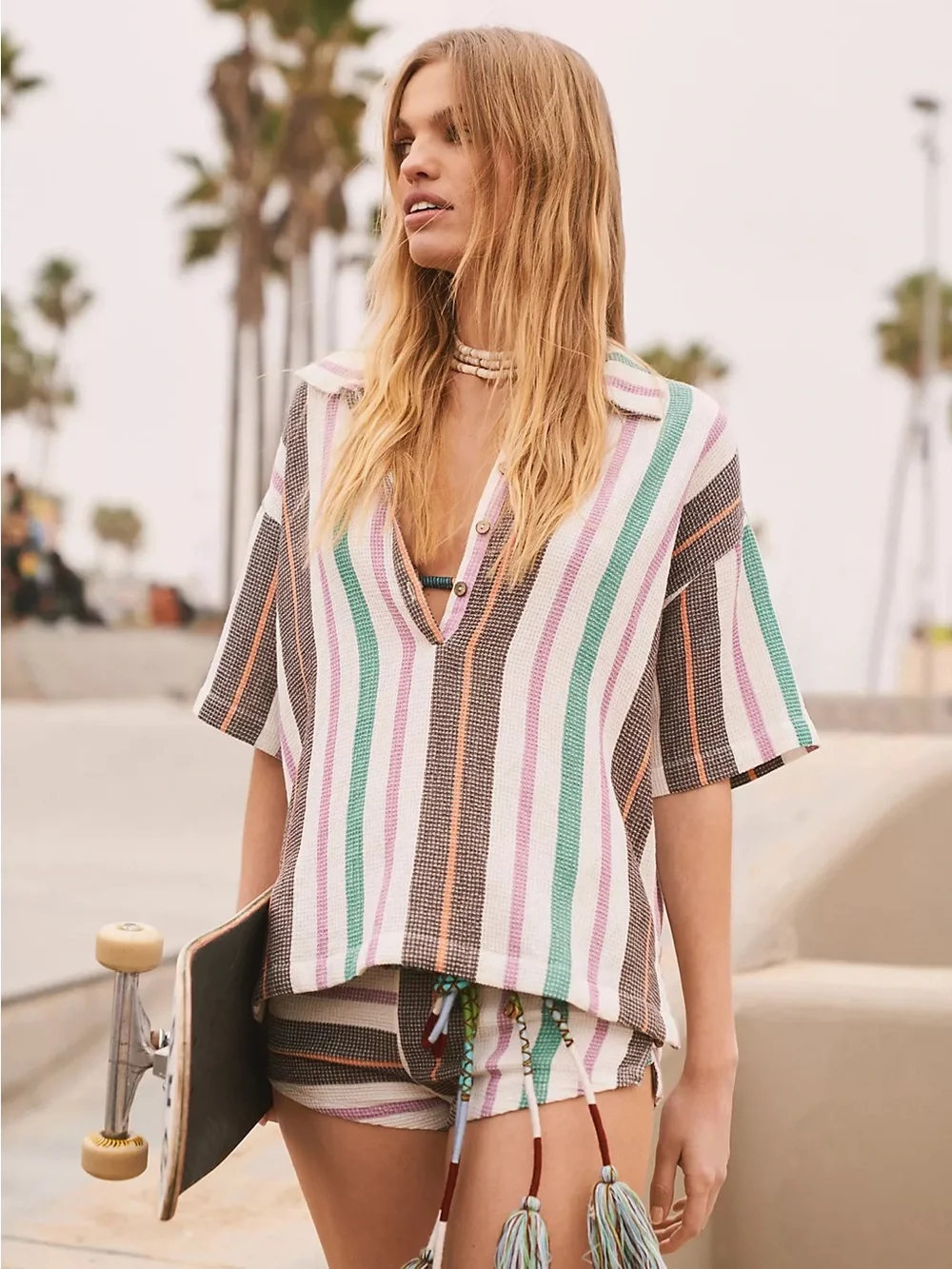 Free People Soleil Time Endless Summer Polo